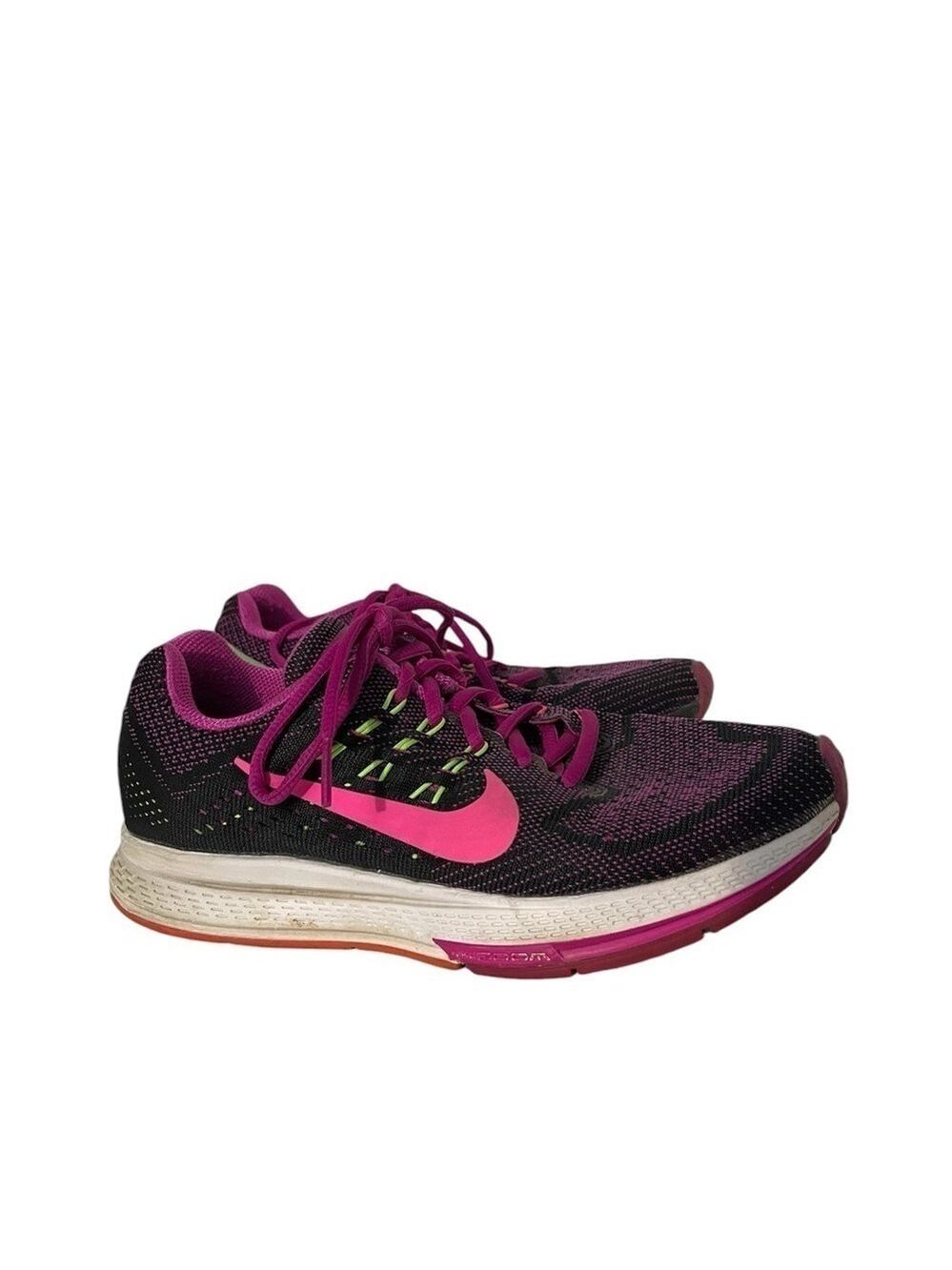 Nike Air Zoom Structure Fuchsia Women’s Sneakers Shoes Size: 7 - Picture 2 of 7